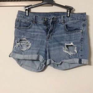 Old navy short with holes size 10 reg